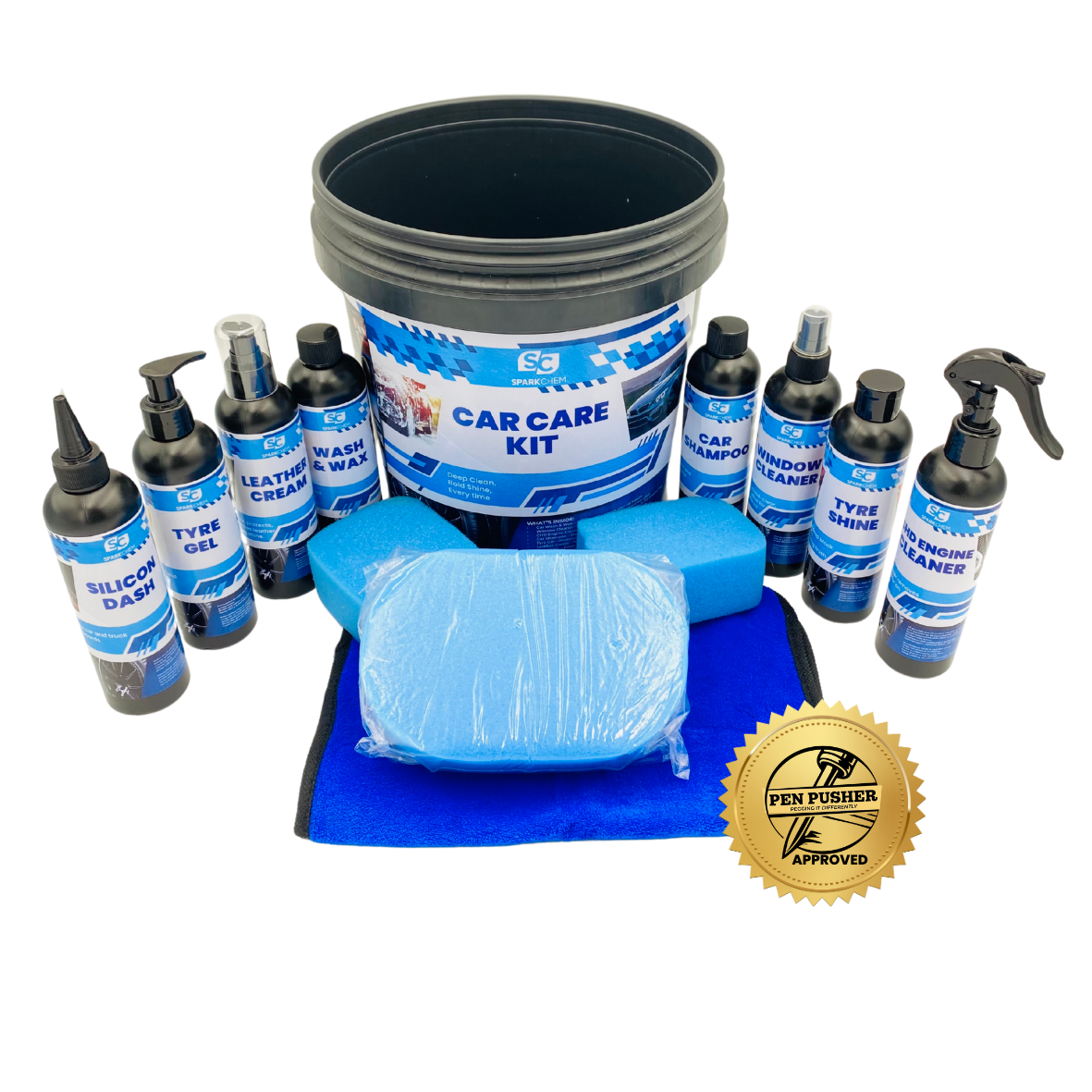 Pen Pusher Approved – Spark Chem Car Care Kit - The Penpusher
