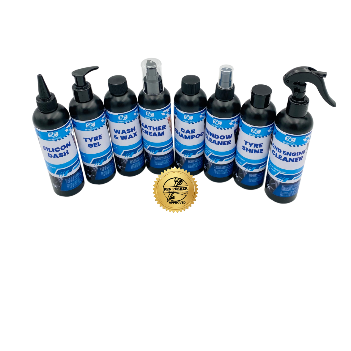 Pen Pusher Approved – Spark Chem Car Care Kit - The Penpusher