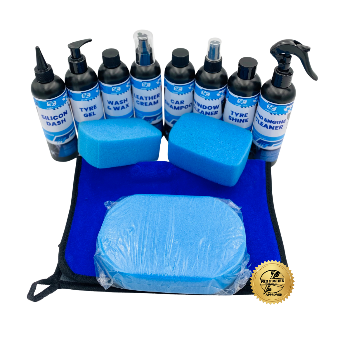 Pen Pusher Approved – Spark Chem Car Care Kit - The Penpusher