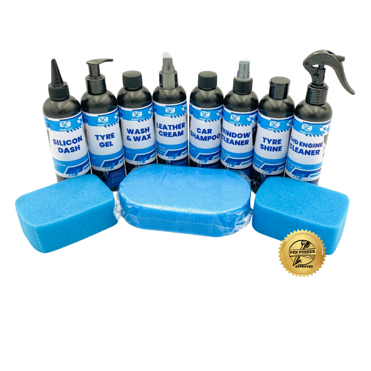 Pen Pusher Approved – Spark Chem Car Care Kit - The Penpusher